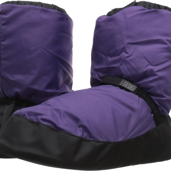 Women's Warm Up Bootie Dance Shoe Nylon Comfort Warm Versatile Stylish - Picture 7 of 8